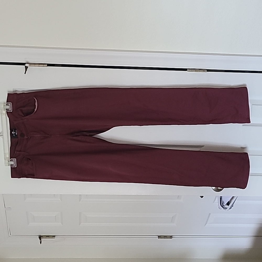 Men's Maroon Jeans